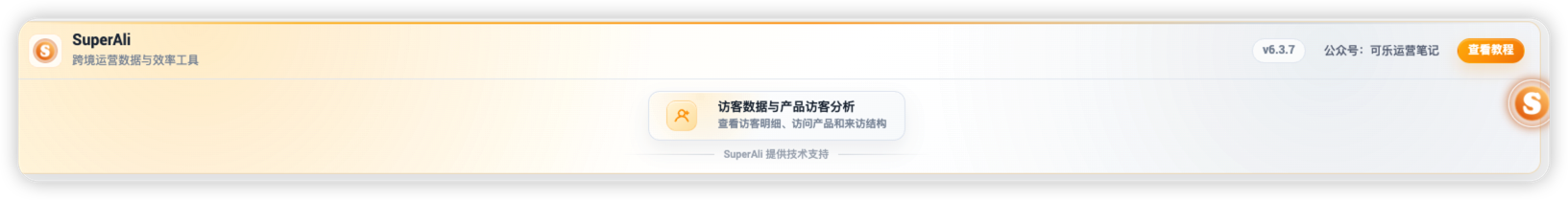 访客数据入口